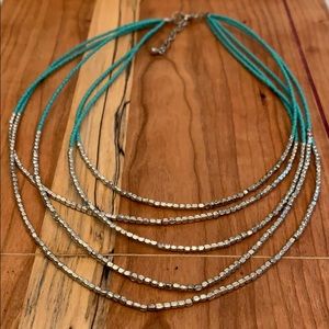 Silver & Turquoise Necklace